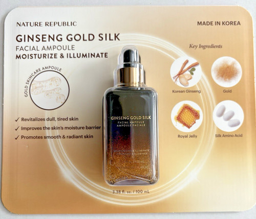 Ginseng gold silk facial - ginseng,