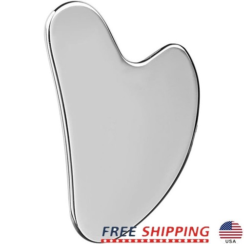 Stainless steel gua sha facial - gua,